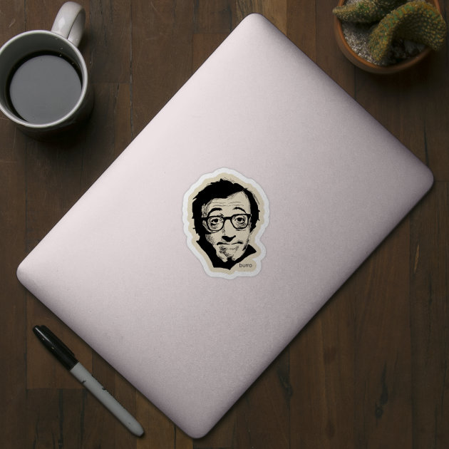 Woody Allen by burro by burrotees